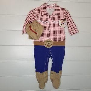 Baby Aspen Cowboy Outfit NWT 0-6
